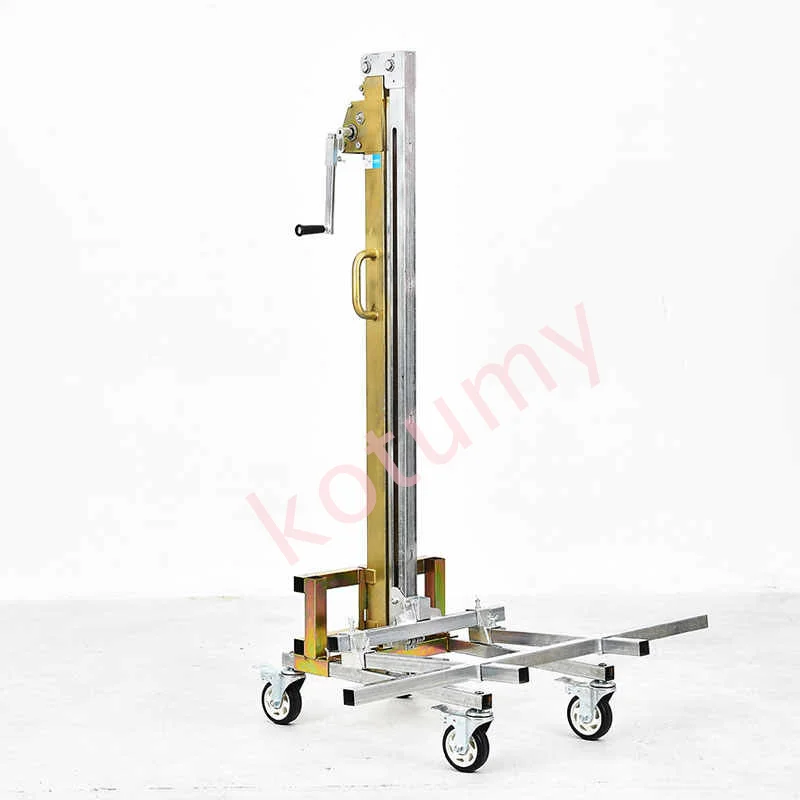 Manual Unloading Artifact Lifting Handling Stacker Portable Folding Vehicle Multifunctional 80KG Warehouse Logistics Forklift