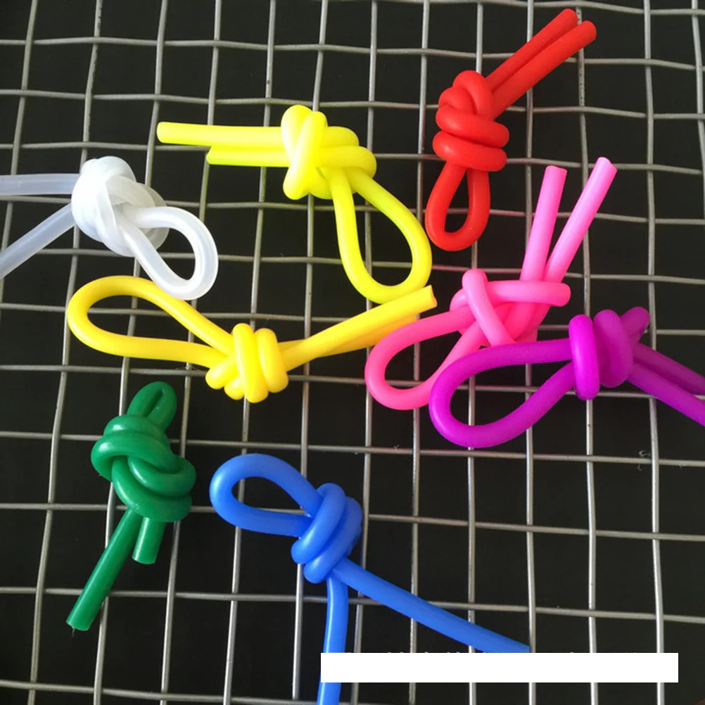 20 قطعة مُخفف التنس سيليكون طويل امتصاص الاهتزاز مضرب تخفيض الصدمات تقليل إجهاد الكوع تحسين اللعب