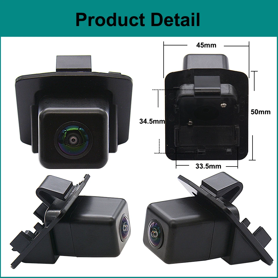 175 ° AHD 1080P Trajectory Car Rear View Camera HD For Mercedes Benz W204 W212 W221 S Class Night Vision Reverse Reversing
