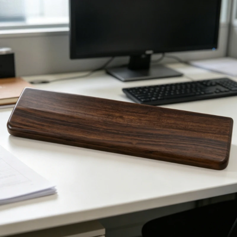 GH60 Keyboard Wrist Rest Custom Solid Wood Ergonomic 60/65% Hand Support Keyboard palm Rest for Mechanical Keyboard Accessories