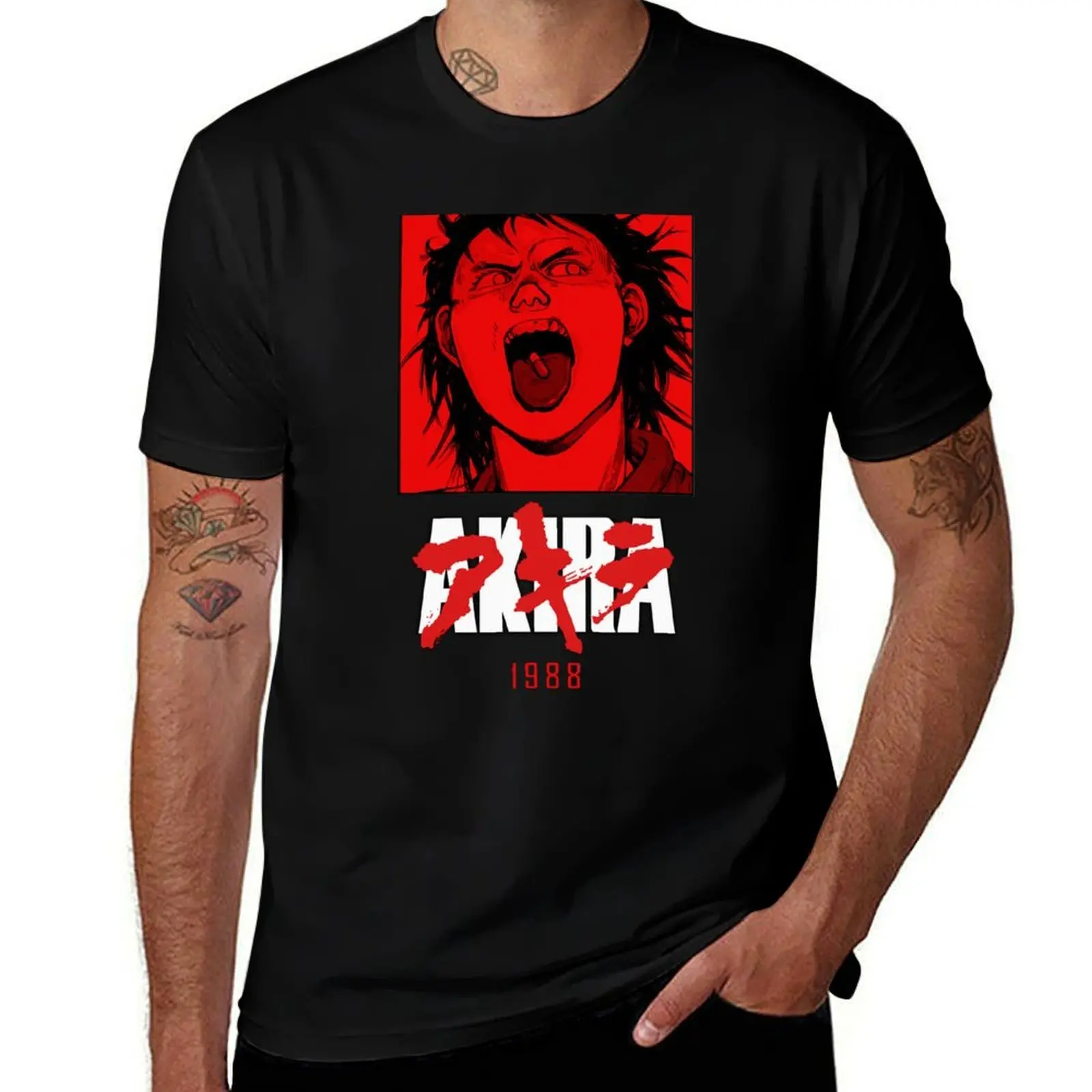 

Akira Tetsuo 1988 Classic Red T-Shirt graphic shirts vintage t shirts sweat shirts, men