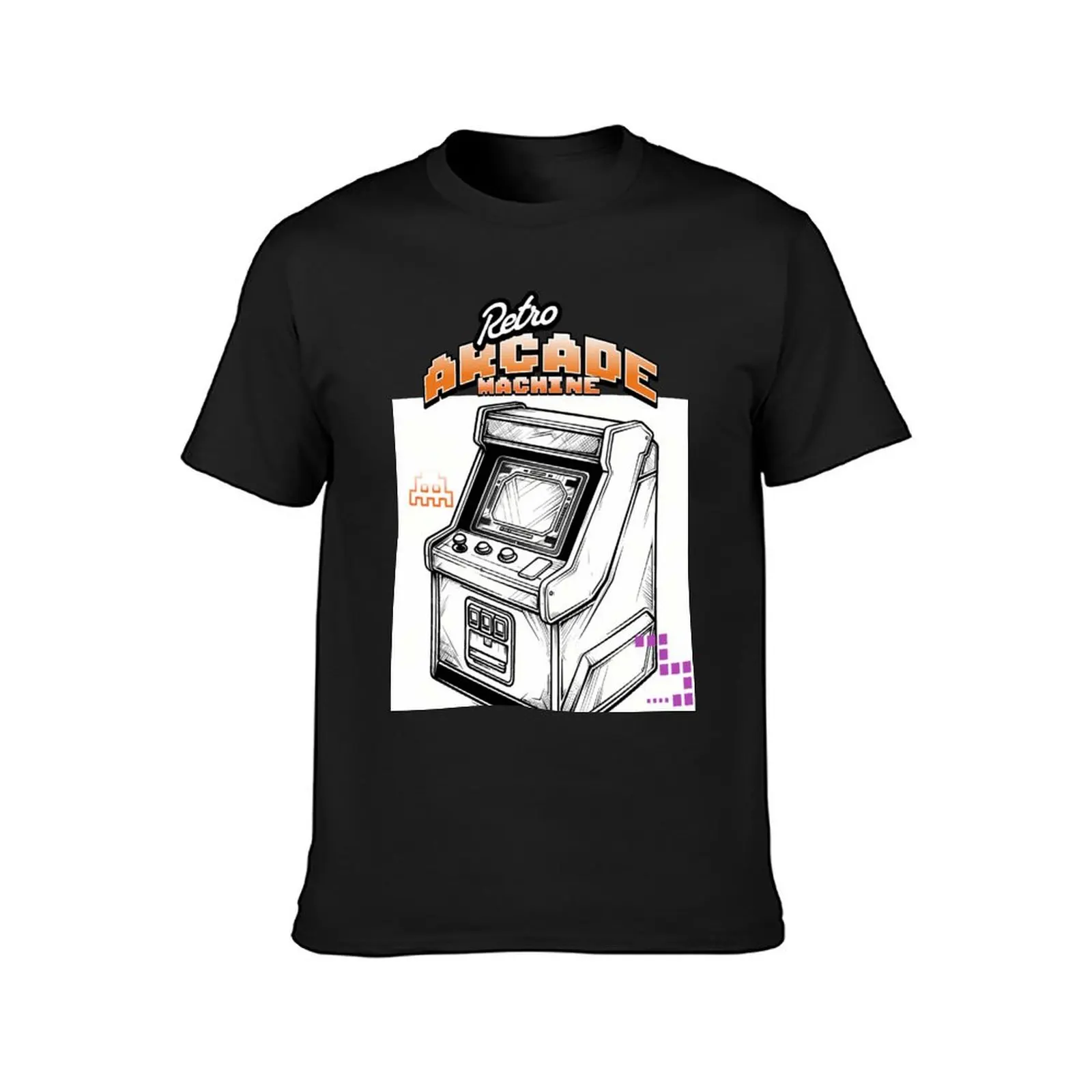 A Personal Touch: Personalize your Space with Digital Arcade Art T-Shirt Blouse customs Men's clothing