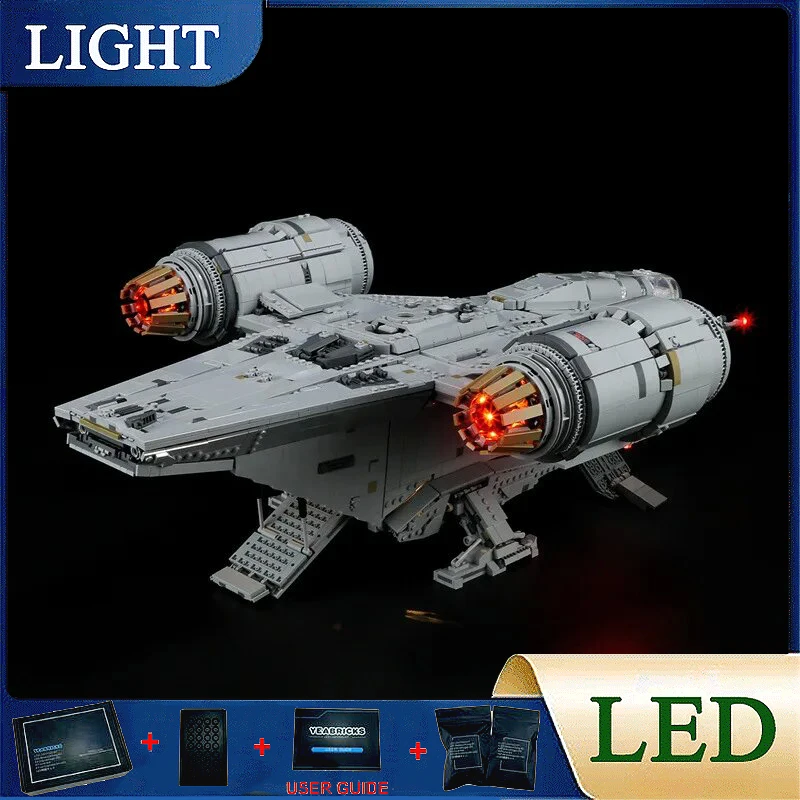 DIY LED Light Kit For LEGO 75331 The Razored Crest  (Only LED Light,Without Blocks Model)