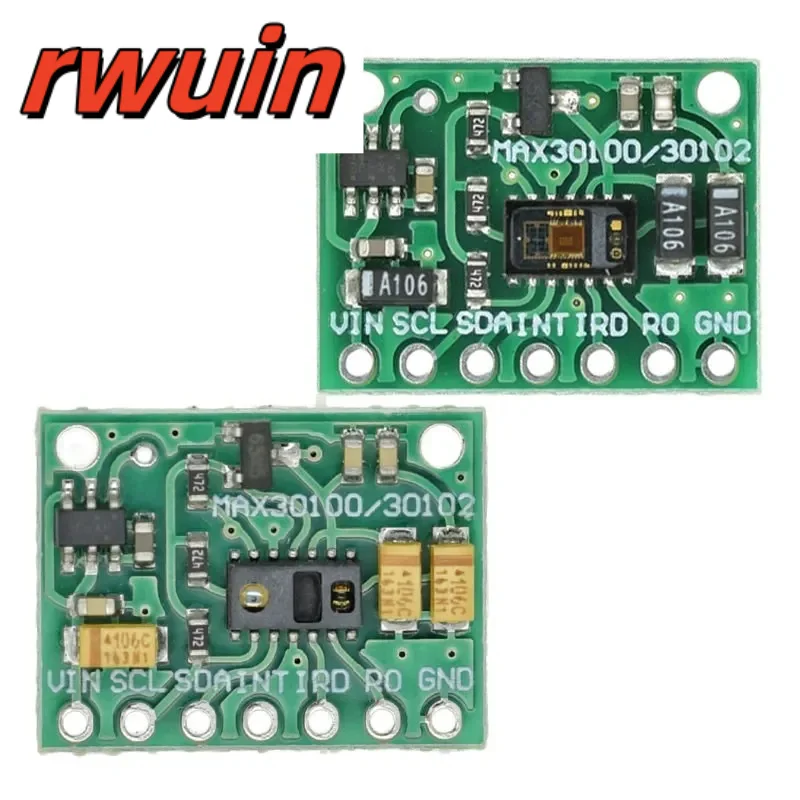 Маломощный датчик MAX30100 MAX30102, коммутационная плата сердечного ритма для Arduino, модуль датчика кислорода в крови MAX30100, пульсоксиметр