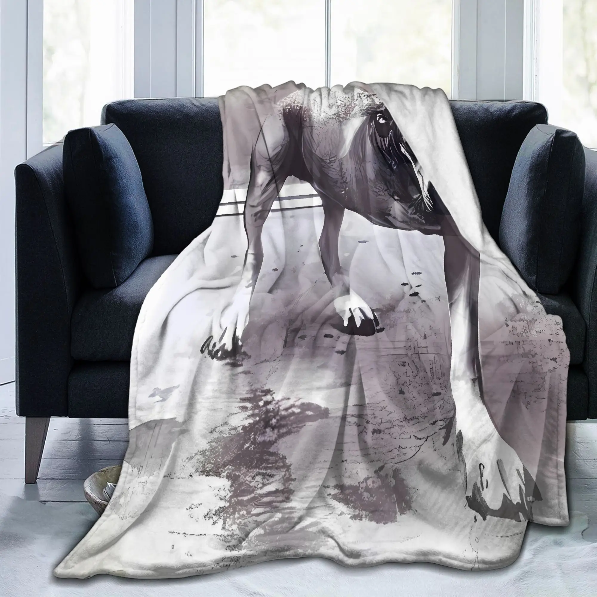 Alice in Chains Blankets  Travel Flannel Throw Blanket For Bedroom Warm Soft Custom Quality Bedspread Birthday Present