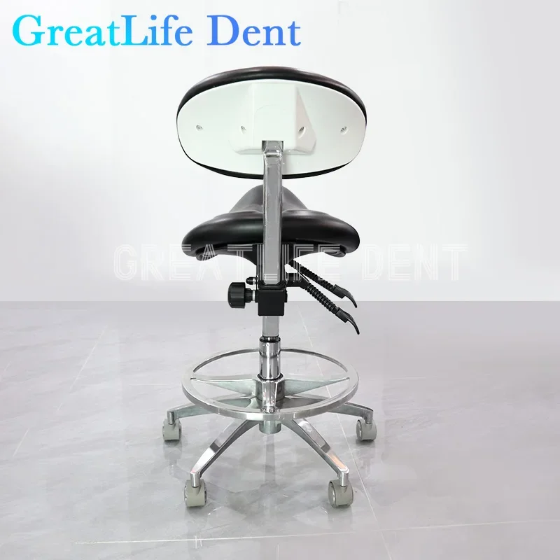 GreatLife Dent Customized B Ultrasound Room Examination Dental Dentist Doctor Nurse Beauty Ergonomic Chair Lift Saddle