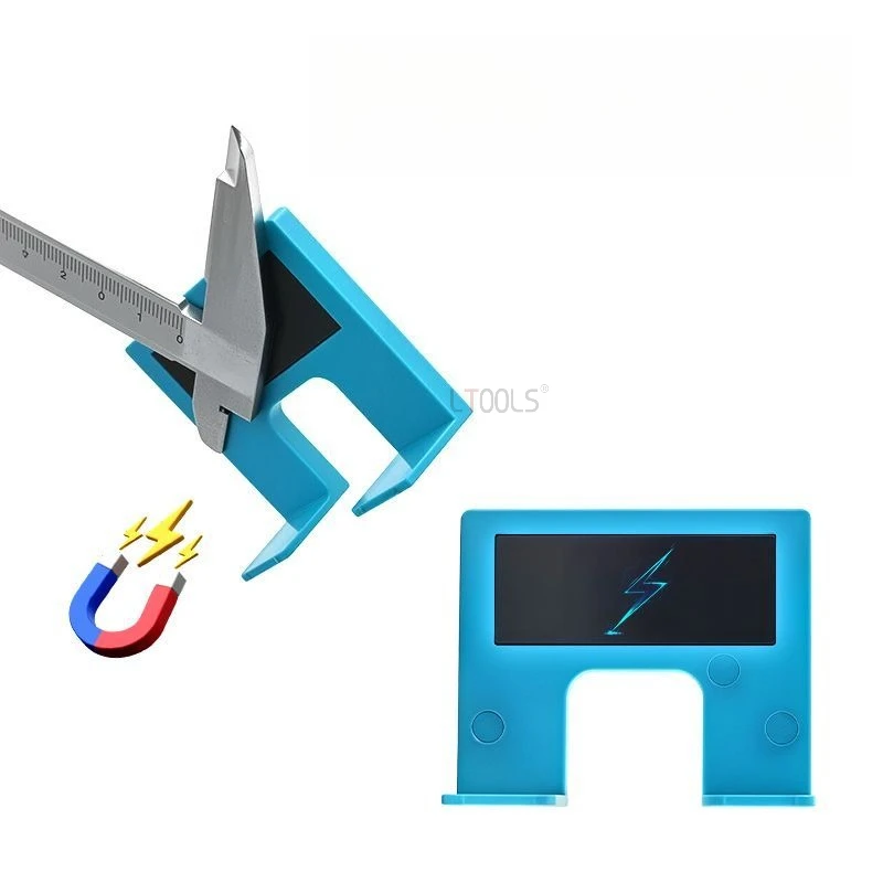 

Magnetic Back Fixed Plastic Sheet Multi Functional Limit Installation Fixture Portable Multifunctional Hinge Assist Tools Sets