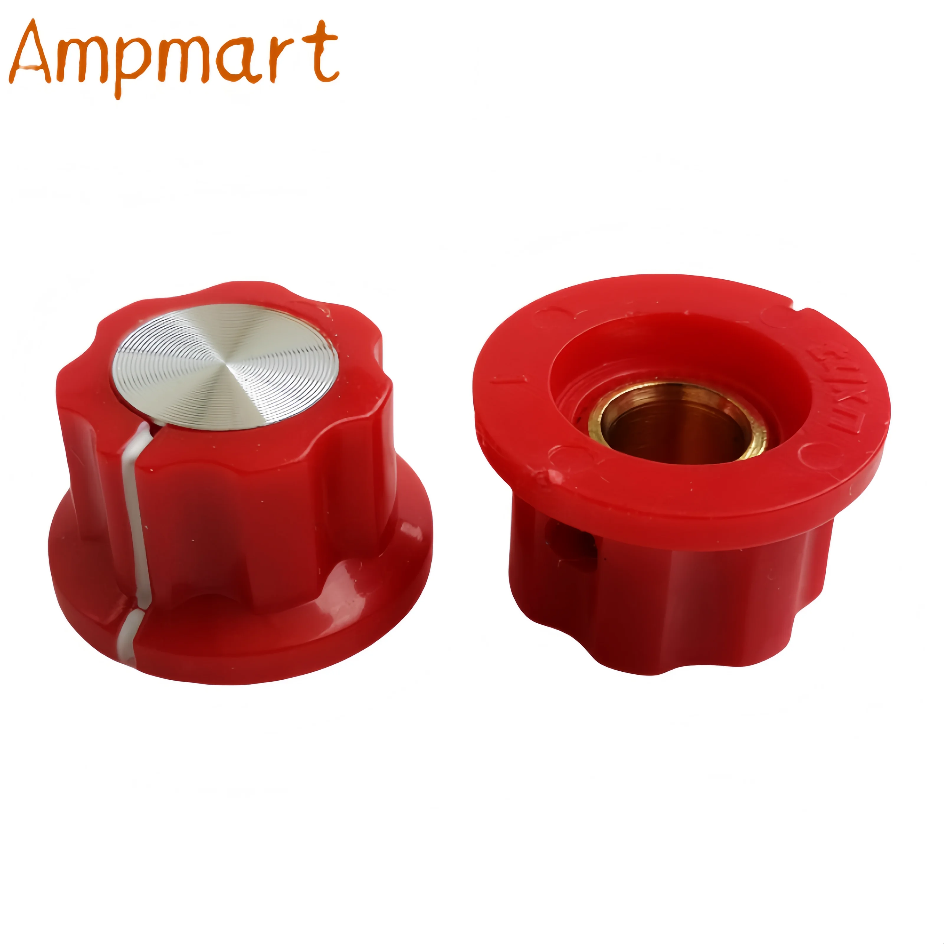 Gałka potencjometru 20X12MM do efektów gitarowych, plastikowa, do regulacji głośności, gałka do regulacji tonu w radiu, gałka do wzmacniacza mocy. — zdjęcie 6