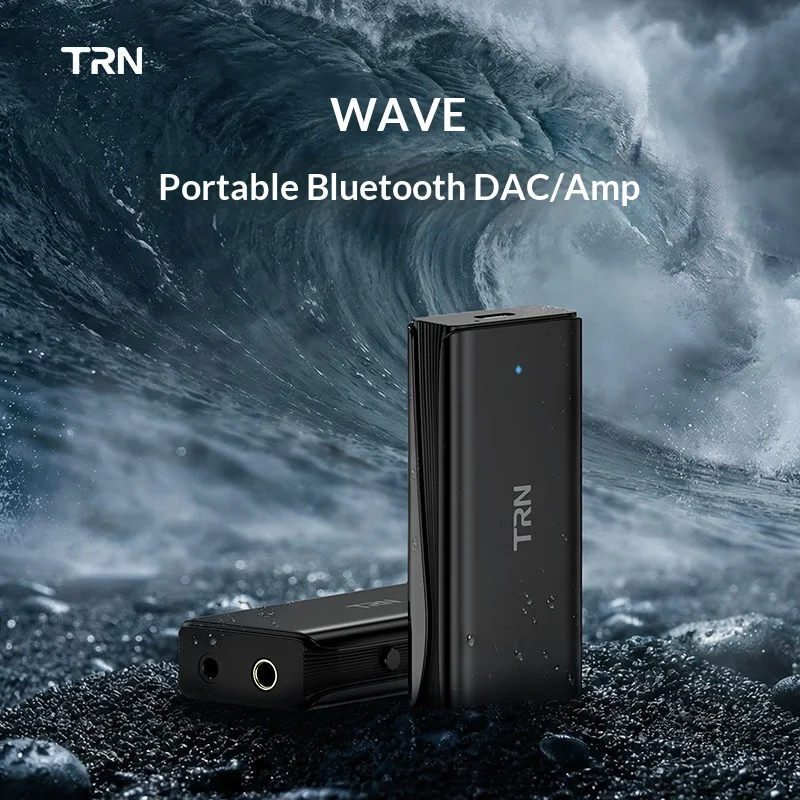 In Stock Trn Portable Bluetooth Dac Amp Aptx Headphone Amplifier 3.5mm 4.4mm Balanced High Thrust For Phone Computer Audio Use
