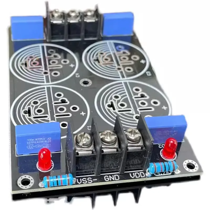 Dual DC Power Supply Filter Expansion Board Semi-Finished Boards