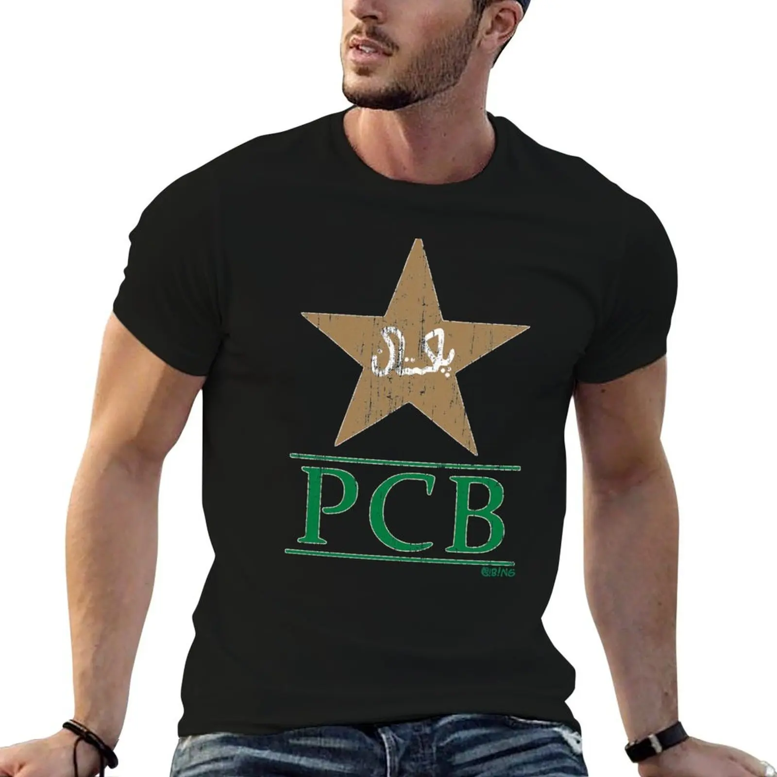 

PCB T-Shirt black cotton t-shirt plain for man package man tshirt T-Shirt