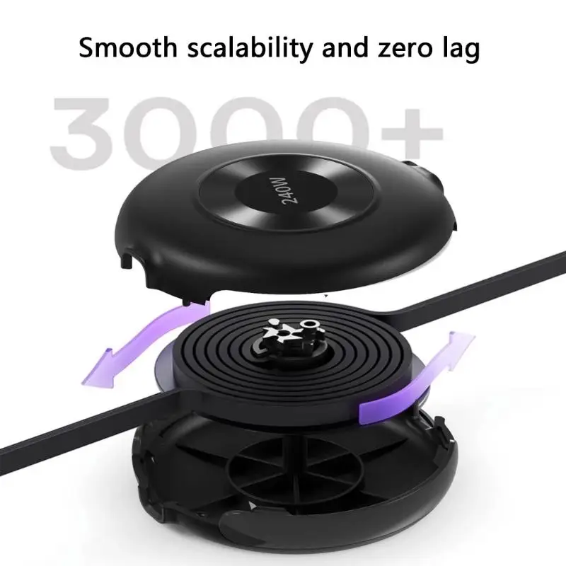 R53C Portable 240W USB C Cable Cord for Rapid Charging & Efficient Data Transmission