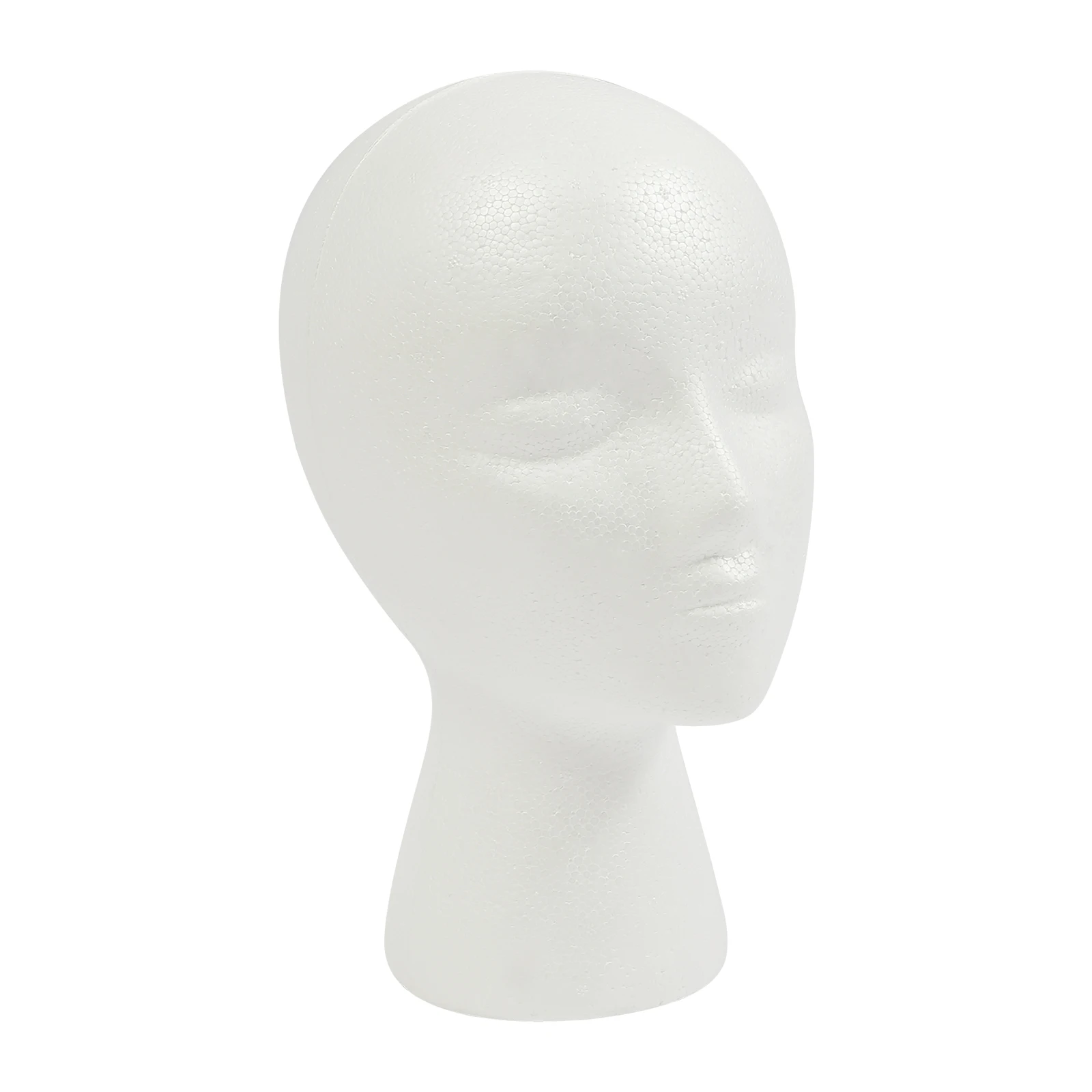 12 قطعة من رأس شعر مستعار رغوي، قطع شعر عارضة أزياء من الستايروفوم الأنثوي، نموذج مستحضرات التجميل، عرض شعر مستعار للرأس للأناقة