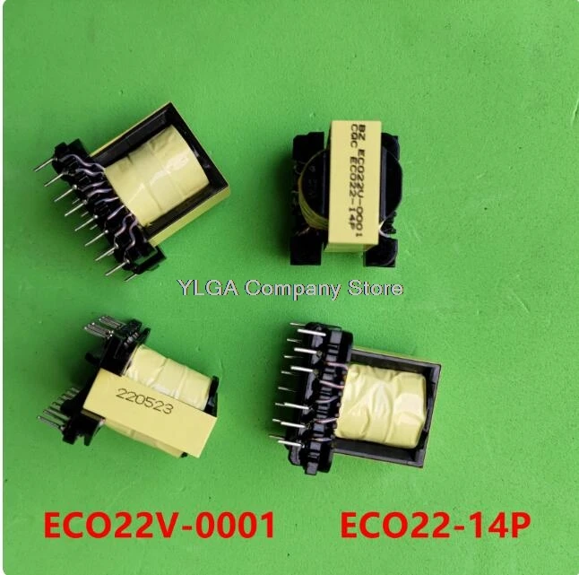 Applicable Central Air Conditioner Drive Board Switching Power Transformer ECO22V-0001 ECO22-14P      1PCS -1lot