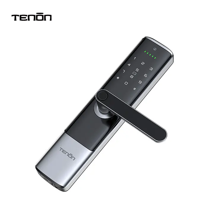 European Password Door Lock Apartment Electronic Lock Digital Fingerprint Door Lock Waterproof Smartlocks With Tuya App