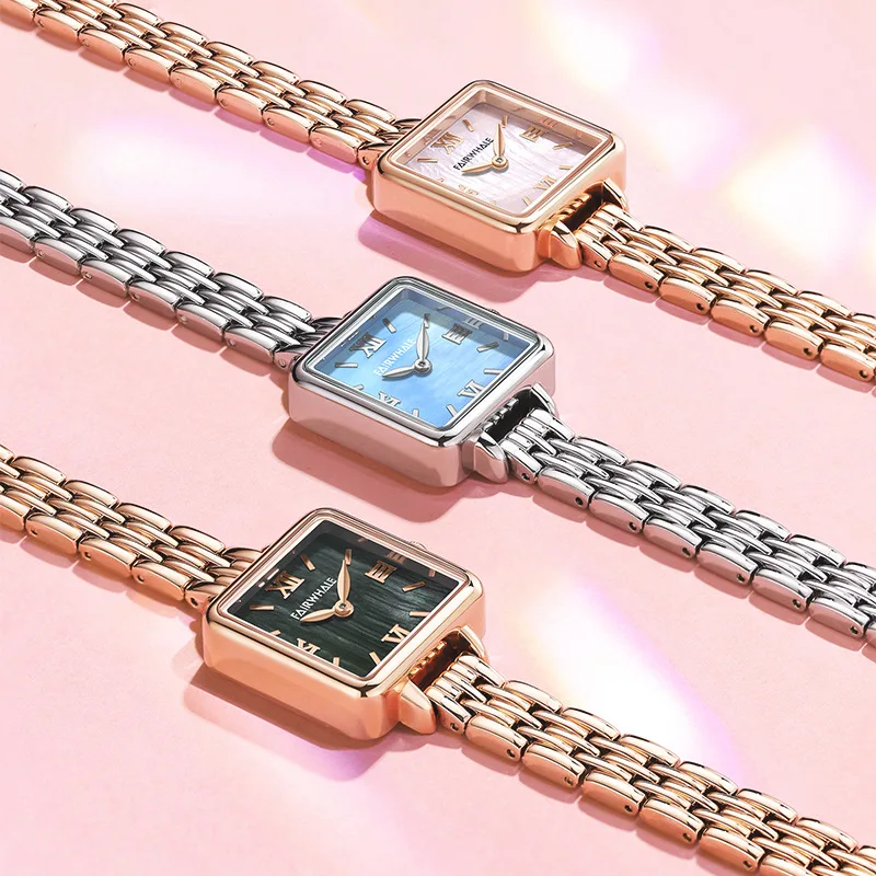 2025 FAIRWHALE Luxury Waterproof Ladies Quartz Watch Fashion Simple Top Brand Women's Wristwatch Beautiful Montre Femme