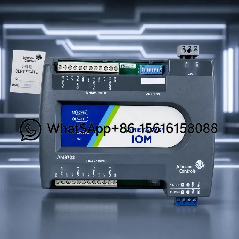 Johnson Controls MS-IOM2723 IOM3723 IOM3733 IOM4711 Network DDC Controller Extension Module HVAC Building Automation System