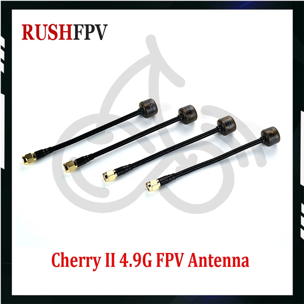 RUSHFPV Cherry 2 II 4.9G FPV Antenna SMA RHCP MMCX-JW per FPV Freestyle Analogico Digitale Droni Parti FAI DA TE