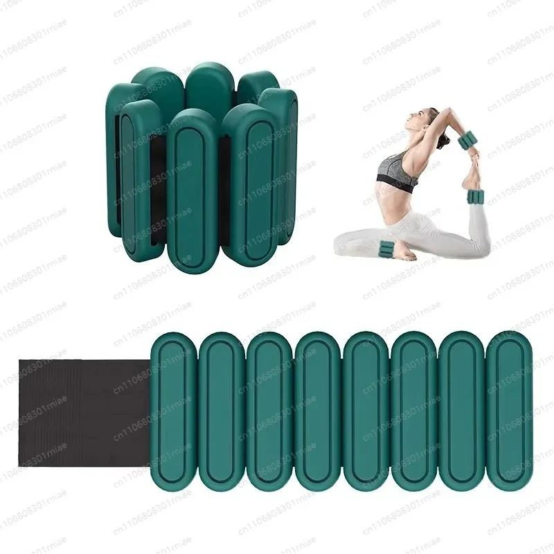 Silicone Ankle Wrist Weights Customized Size Weighted Bracelet Ankle Environmentally Friendly Unisex Fitness
