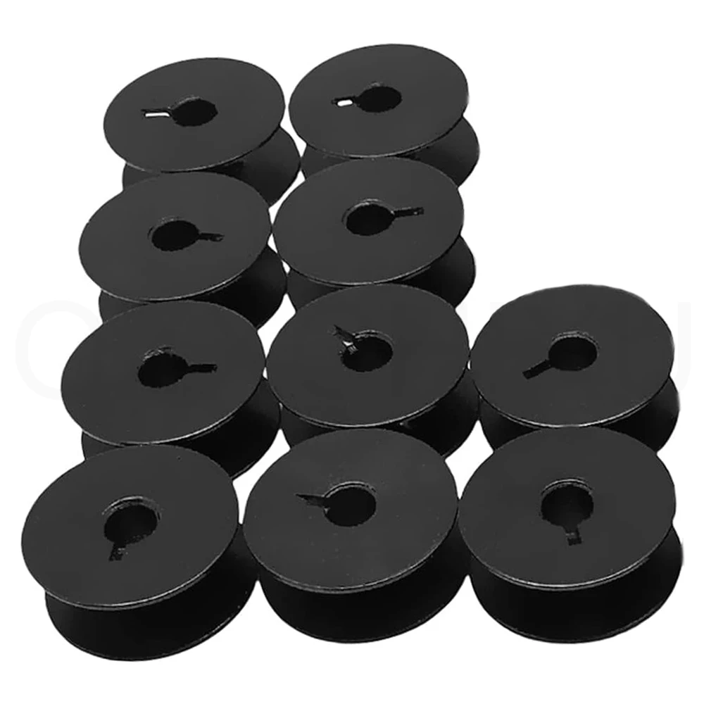 

10 PCS Black Steel Large Sewing Machine Bobbins #18339 For Pfaff 541 545 591 Juki Sewing Machine Parts Accessories