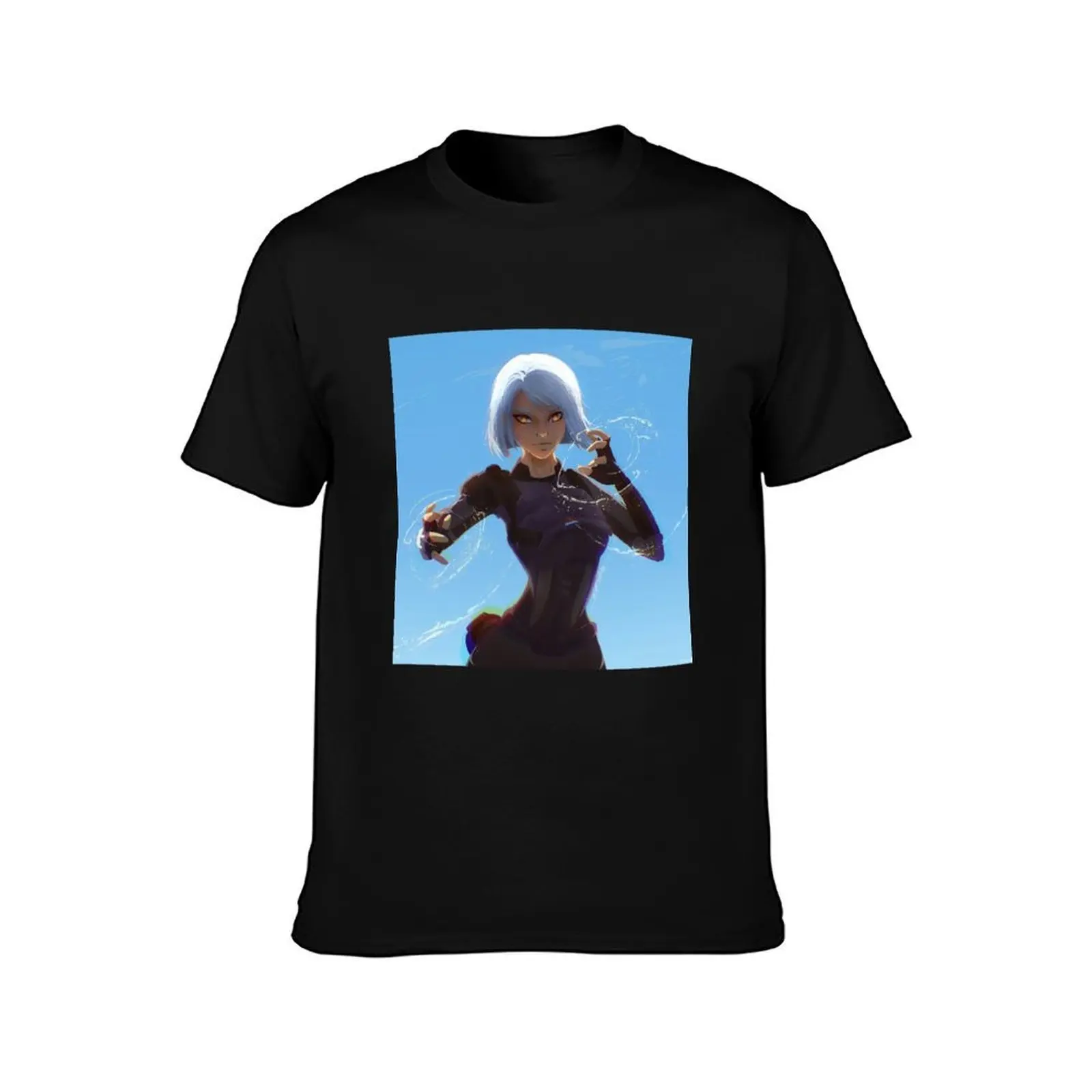 Iana in her Gemini from Six Siege T-Shirt, Summer Casual Cotton Tee, Oversized Streetwear Tops, Vintage Graphic Print