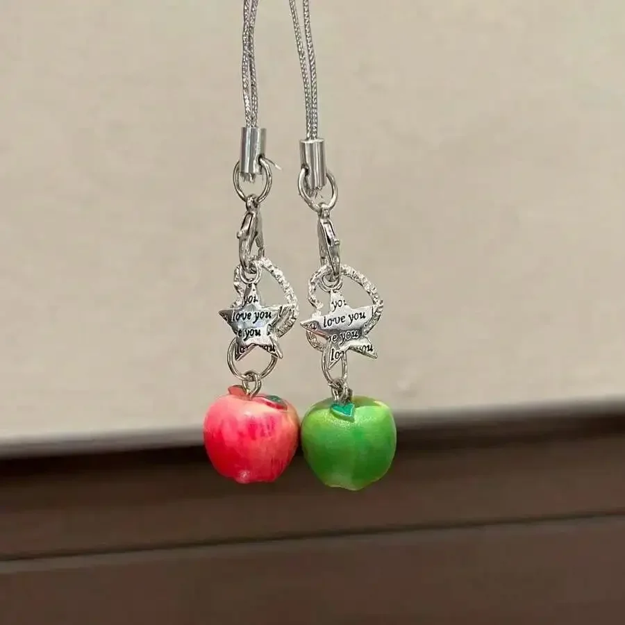 

Fruit Phone Chain Pendant Keychain For Adults Cute Bag Charm Gift