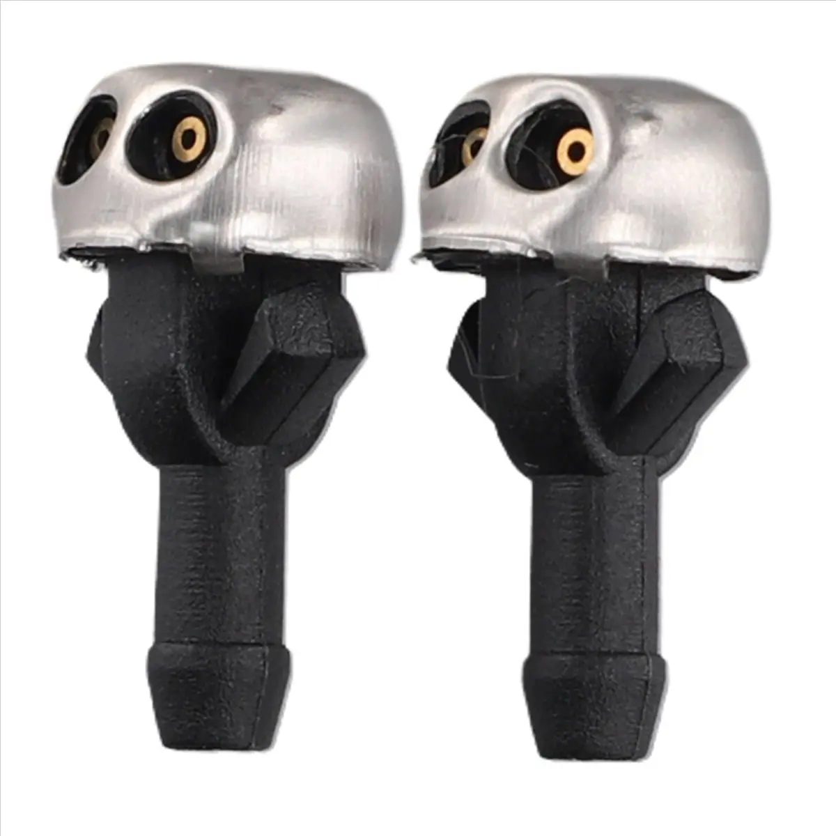 B09A 2PCS Windshield Washer Nozzle Water Spray Jet Fit for Mercedes R107 W114 W115 230 240D 380 450 560 SL SLC 1078600147