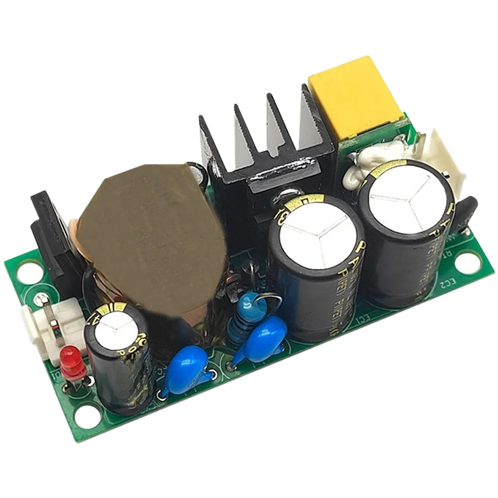 220V AC Input Industrial Power Supply Module Providing 5V 12V 24V DC Outputs with Comprehensive Protection Features