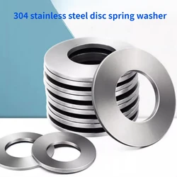4-50pcs 304 Stainless Steel Disc Spring Gasket DIN2093 Butterfly Washer Outer Diameter 8mm-40mm Inner Diameter 4.2mm-20.4mm