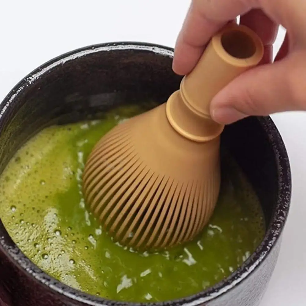 Tea Whisk Jinzhu Light Bamboo 80 100 Matcha Latte Baking Tea Ceremony Plastic ABS Matcha Brush