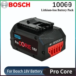 Bosch 18V 10.0AH Professional System Cordless Tool BAT609 BAT618 GBA18V80 21700 Battery 18V 10000mAh ProCORE Replacement Battery