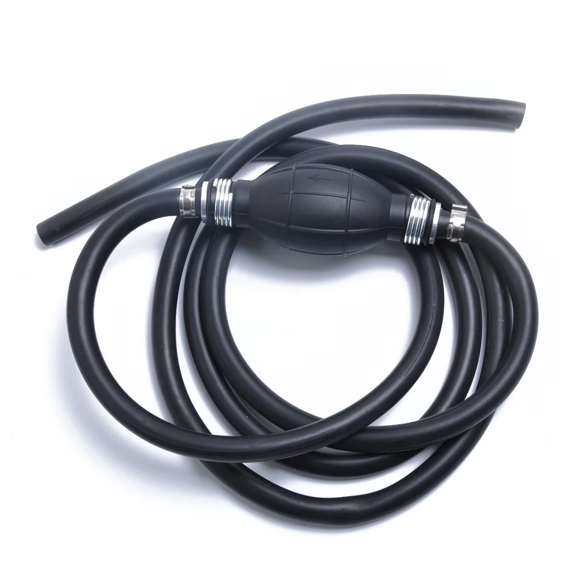 

Line Assembly 8Mm Black Rubber Bulb Uv Resistant Compatible Low Permeation For Boats Rvs Tractors Caravans Marine