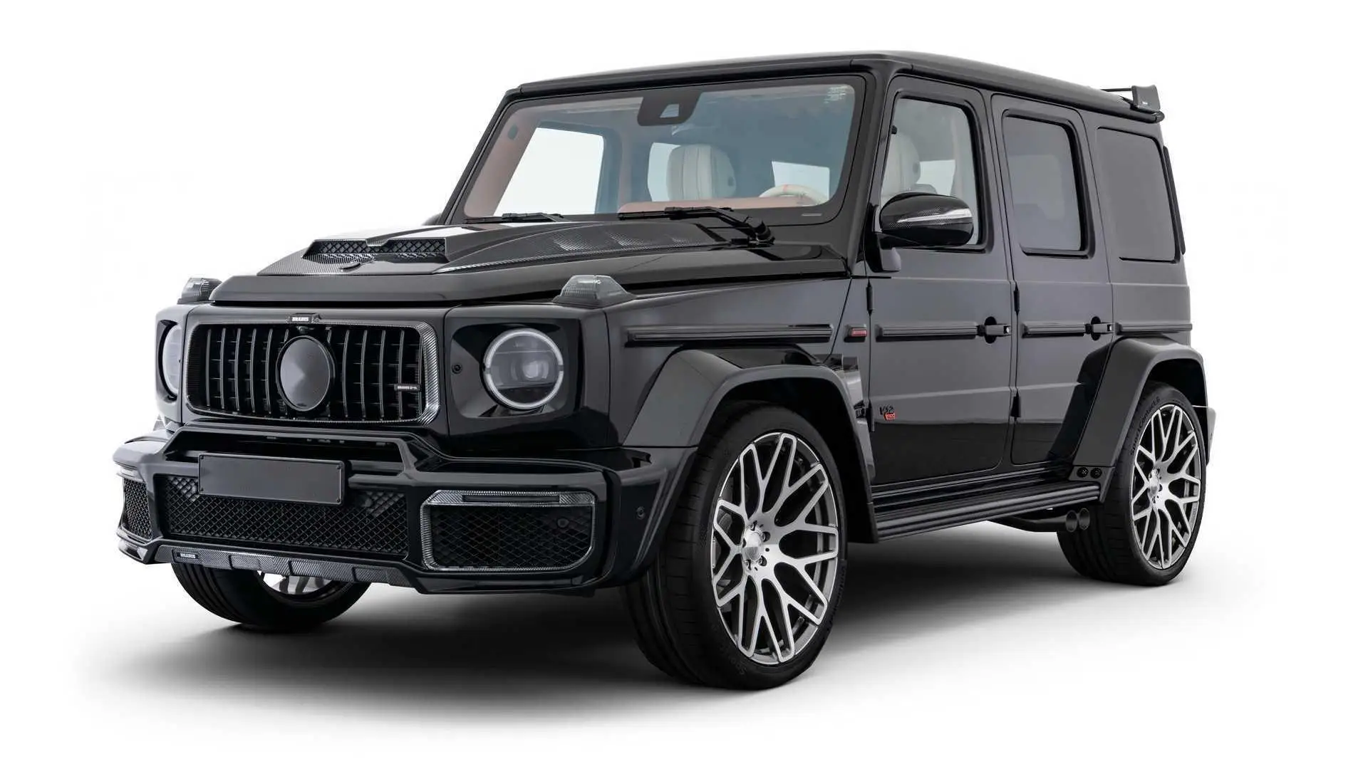 For  G Wagon W464 G500 G550 2018-2024 Facelift to 2024 B-Style Bodykit High Quality Car Accessories Parts Bumper Grill