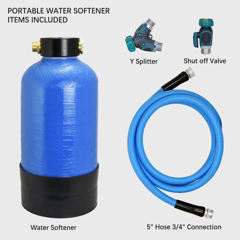 Coronwater Portable Water Filter for RV Water Filtration System with 3/4\