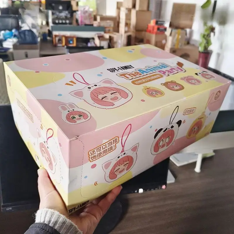 In Stock Spy Playing House Animal Party Series Vinyl Blind Box Anime Figure Figures Pendants Dolls Decorative Toys Surrounding