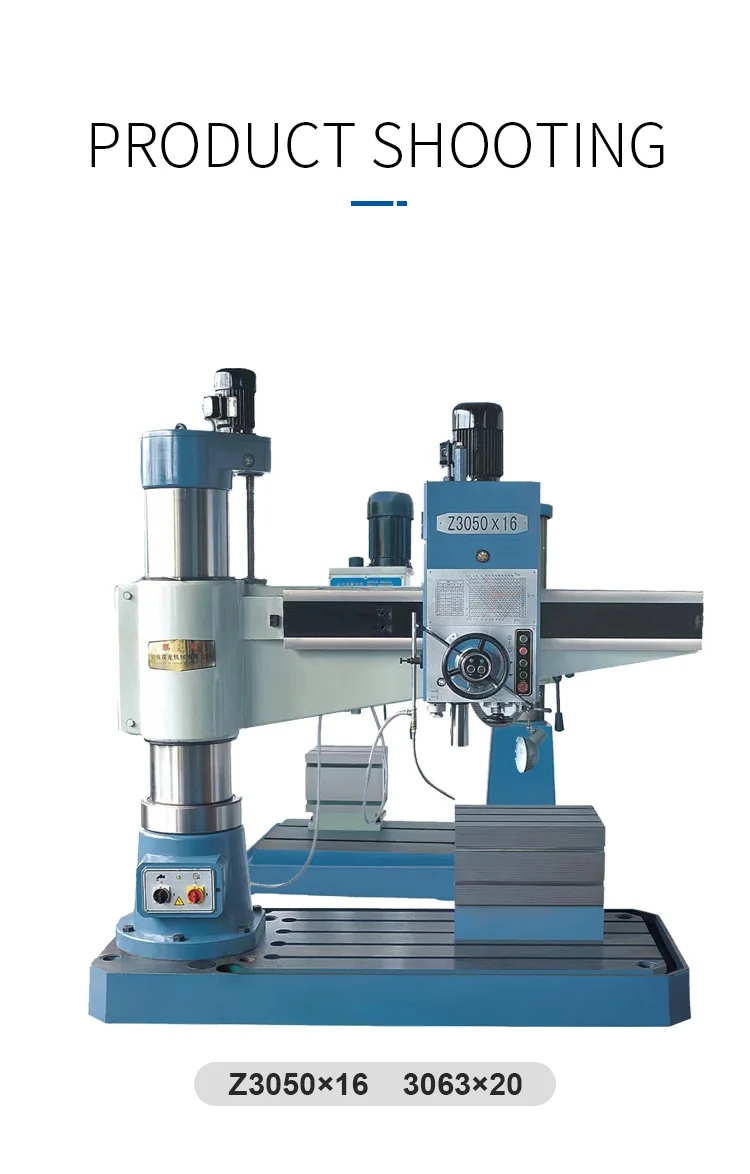 Industrial rocker arm drilling machine Large aperture Z3032/3040/3050/3063 Hydraulic rocker arm drilling machine