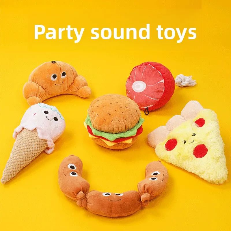 

Dog toys that can relieve boredom, make noise, bite resistant plush teddy, small and medium-sized dogs grind their teeth