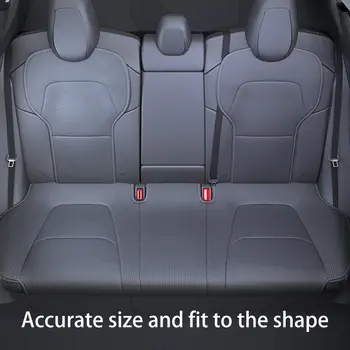 עבור טסלה דגם Y ג'וניפר 2025 עור מושב כיסוי מושב כרית לנשימה נוחה לא מחניקה לא זיעה רכב מושב כרית 10 best sales כיסוי מושב טסלה - №8