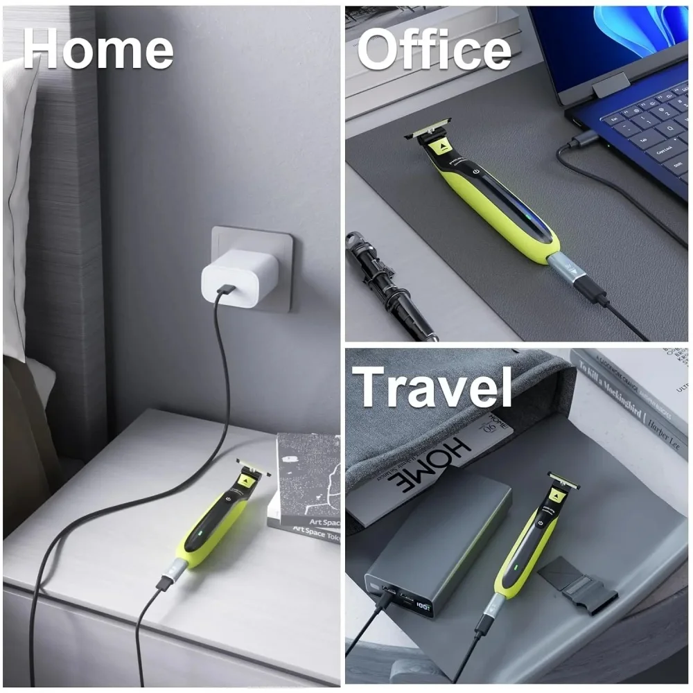 5V Type-C USB Shaver Charger Adapter Portable Beard Trimmer Power for Philips BT3238/15、QP2724、BT3230、MG7910、QP1424/70、S3243/91 gallery 4