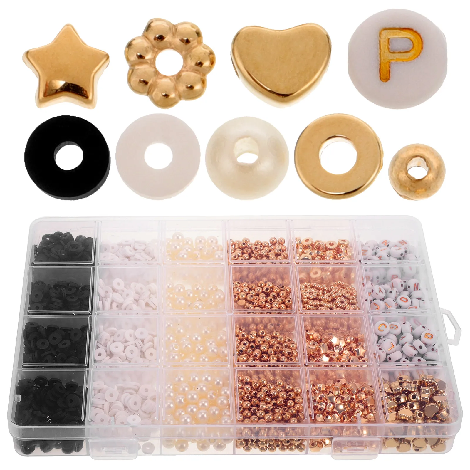 

2580 Pieces Beading Kit Jewelry Making Bracelets DIY Crafts Spacer Necklace Friendship Bracelet Beads Kits H made Projects