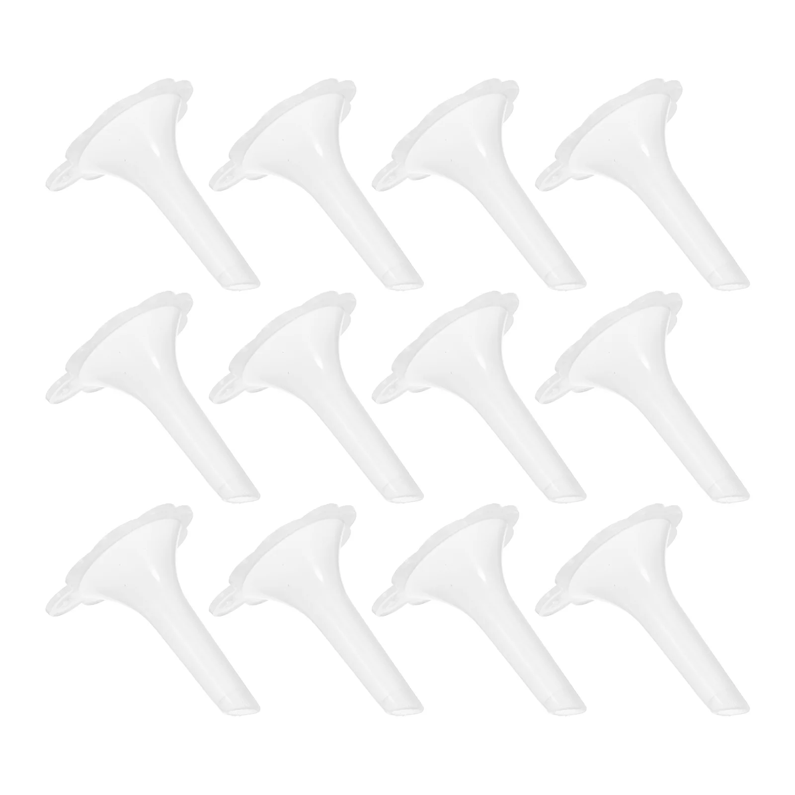 100 قطعة من البلاستيك الشفاف الصغير المقاوم للبولي بروبيلين، قمع تعبئة العطور الدقيقة للاستخدام في المطبخ أثناء السفر