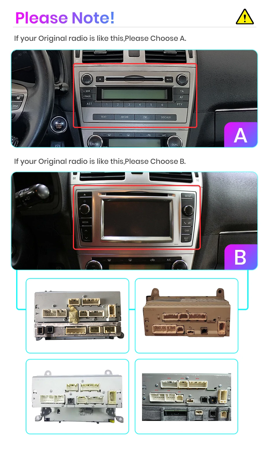 Junsun drahtloses Carplay Android Auto Autoradio für Toyota Avensis T27 2013-2016 intelligente Systeme Stereo Multimedia Autoradio – Detail 1