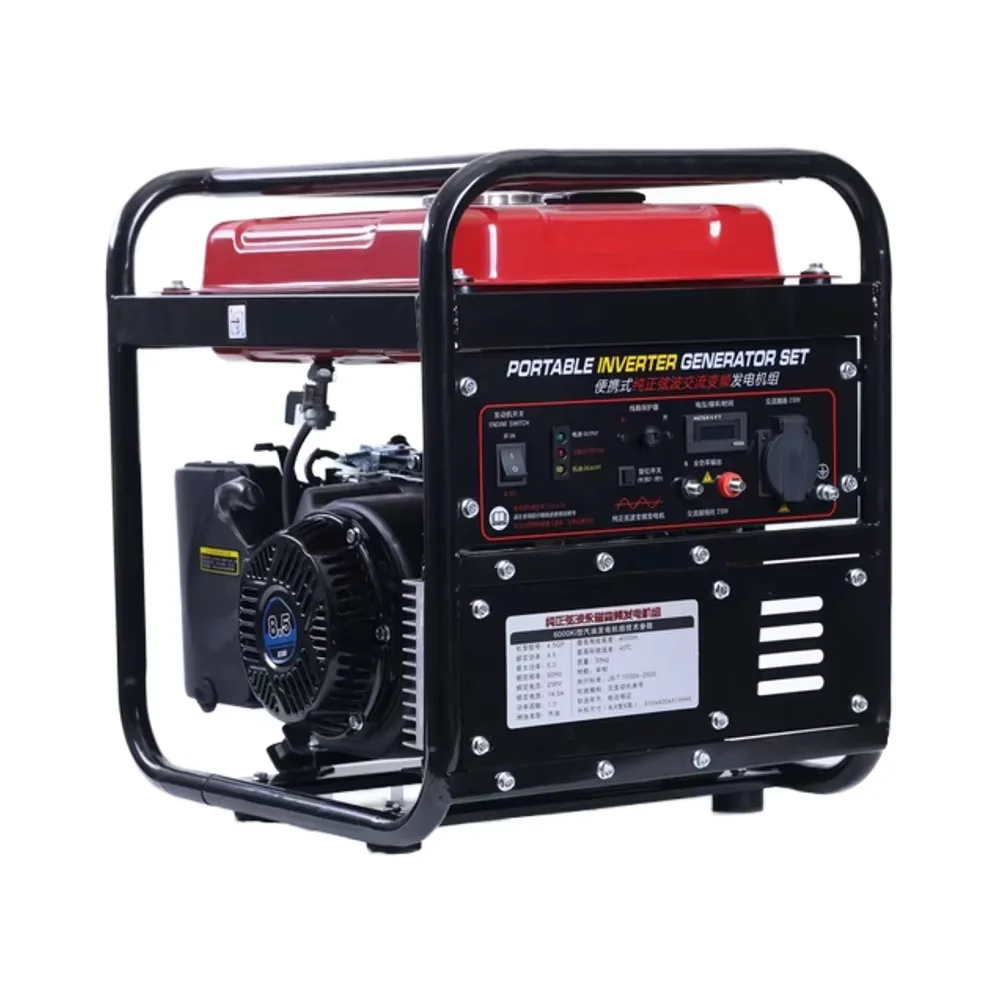 Inverter Open Frame Generator 3kw 5kw Hand Start 220v/230v Rated Voltage Generators