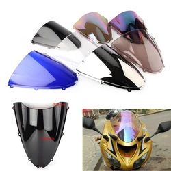 Motorcycle screen Double Bubble Windshield Deflector Protector WindScreen For Kawasaki Ninja ZX-6R zx6r 636 600 2005-2007 2008