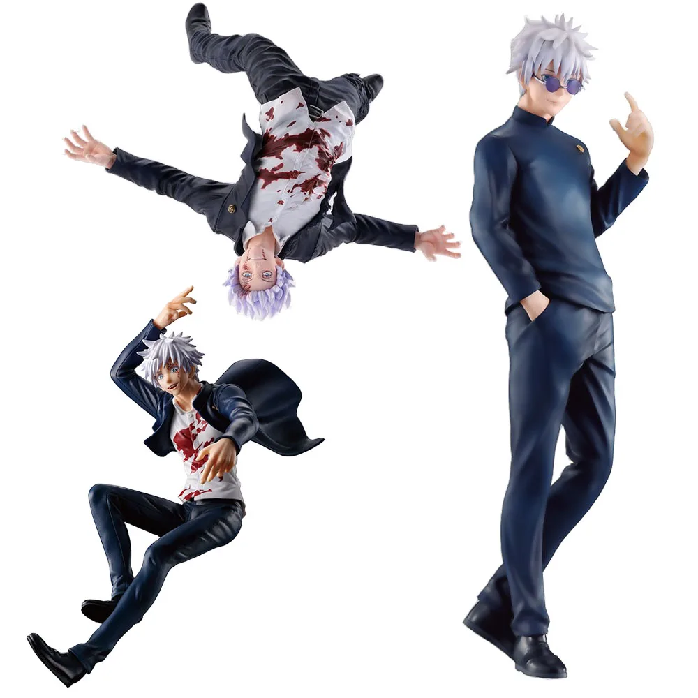 17 センチメートル五条悟呪術廻戦フィギュアアニメヌードルストッパーアニメーションモデルアートワークおもちゃギフトコレクション装​​飾装飾品 PVC