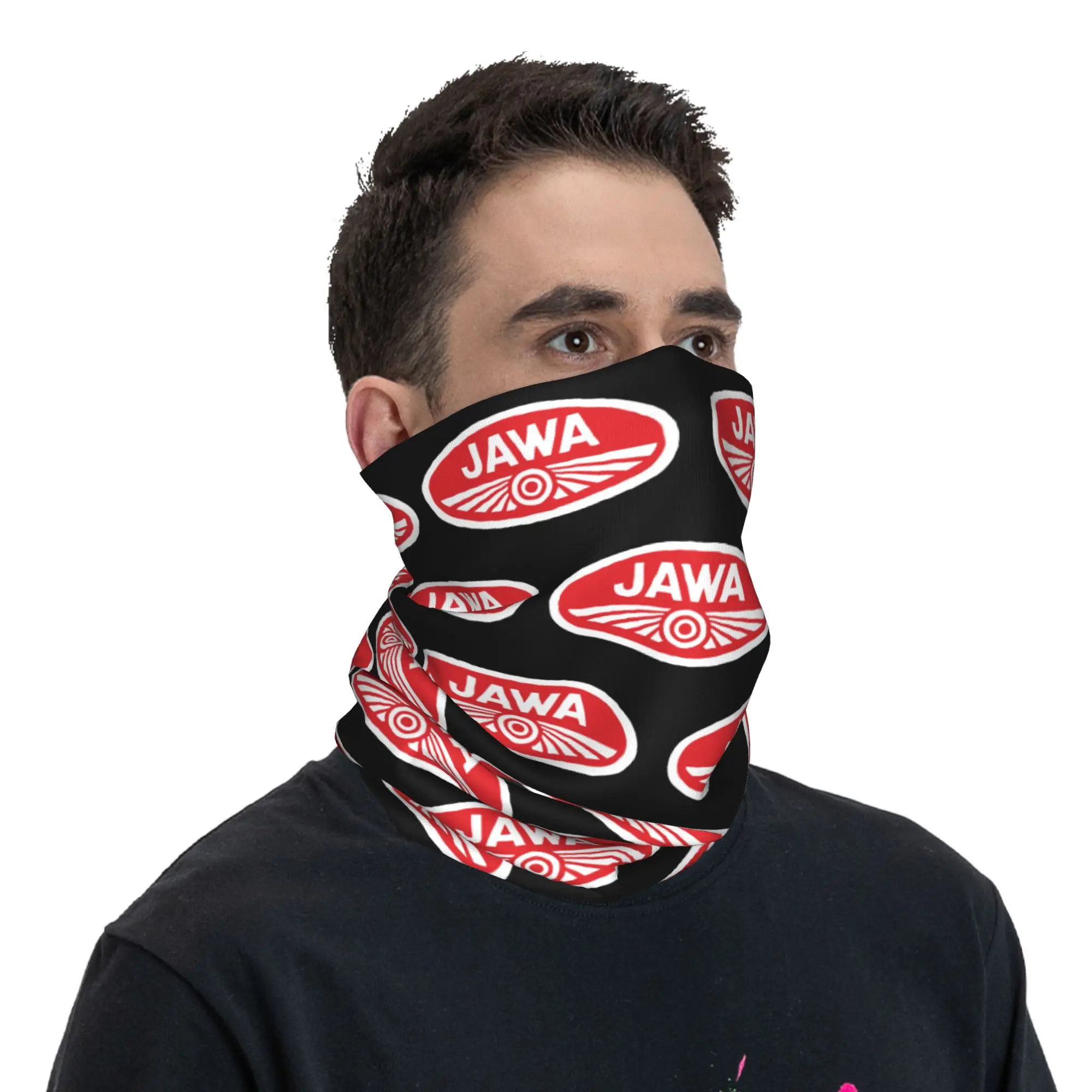 Sciarpa bandana invernale antivento personalizzata J-Jawas per moto da uomo e donna per l'escursionismo