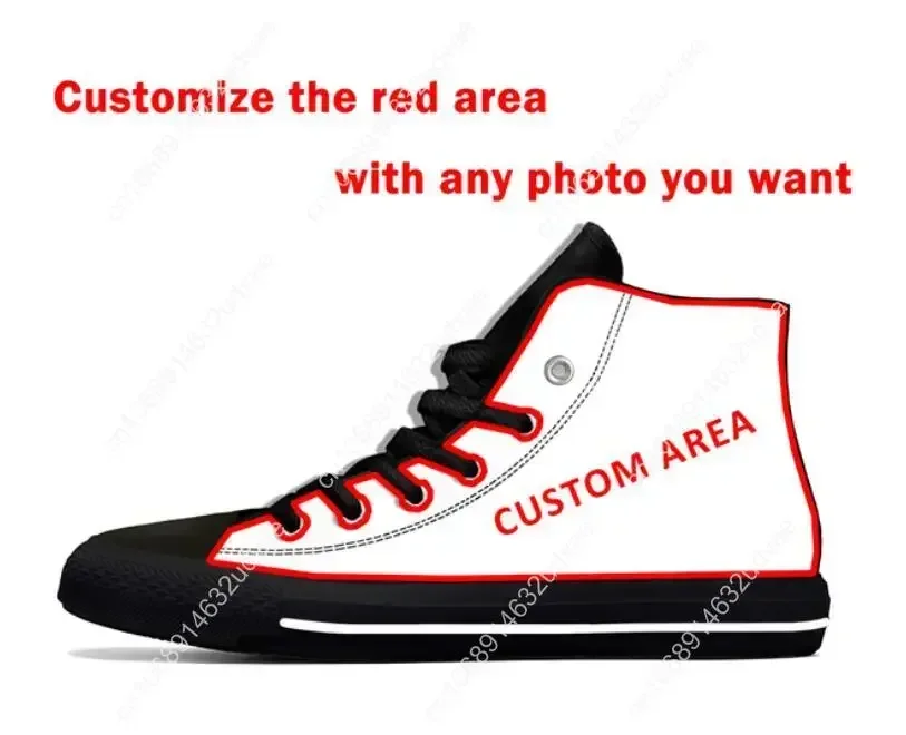 Hot Cool Danzig Band Man Woman High Quality High Help Canvas Shoes Lightweight Casual Board Shoes Fashion Sneakers Canvas Shoes