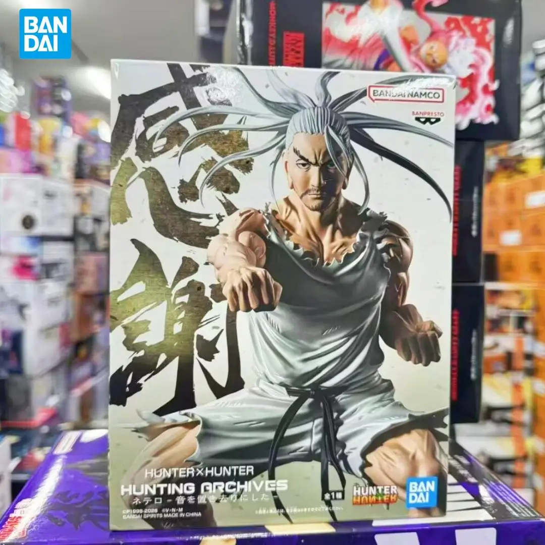 

Оригинальная фигурка BANDAI Hunter X Hunter Isaac Netero, коллекционная модель из серии Hunting Archives, аниме-фигурка для фанатов аниме.