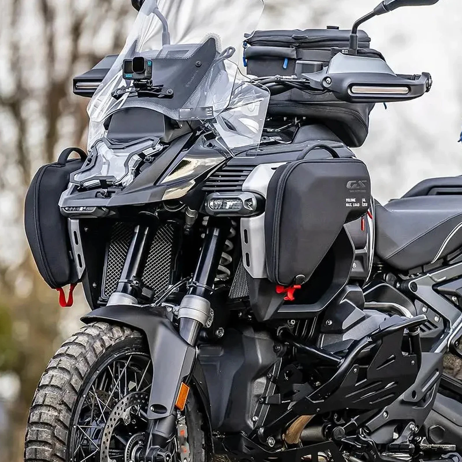 For BMW R1300GS ADV R1300 GS R 1300 GS Adventure 2024 2025 r1300gs Motorcycle Accessories Radiator Cowl Bag Fairing Tool Bag 4L