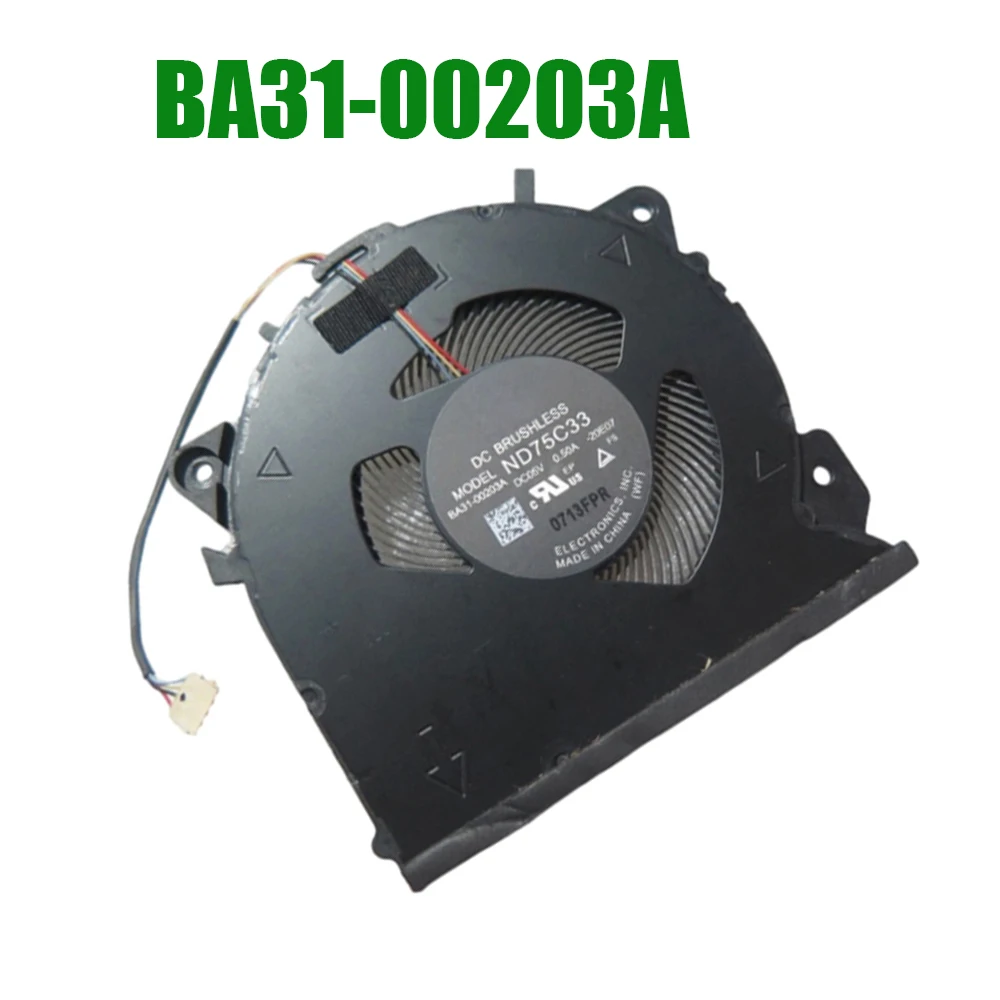 Laptop Cooling Fan For Samsung BA31-00203A ND75C33-20E07 DC5V 0.5A